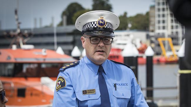 Acting Inspector Darren Latham. Picture: LUKE BOWDEN