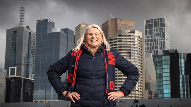 Melbourne Football Club president Kate Roffey. Picture: David Caird