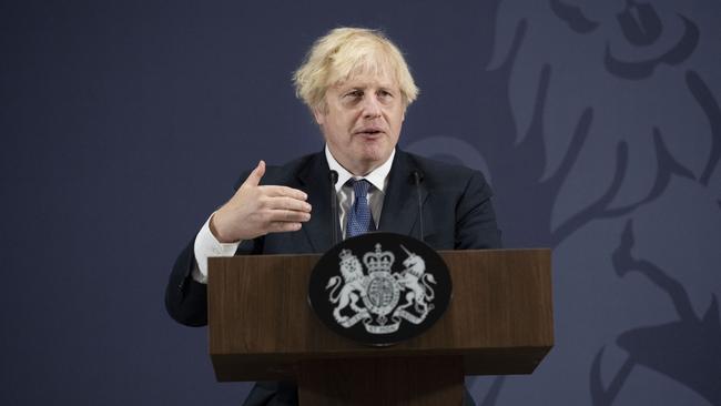 UK Prime Minister Boris Johnson. Picture: Getty Images