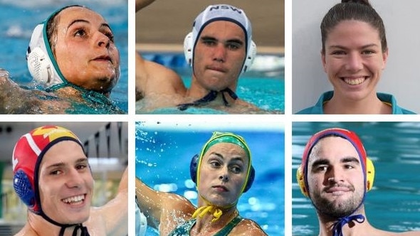 Some of the rising stars of water polo from across Australia.