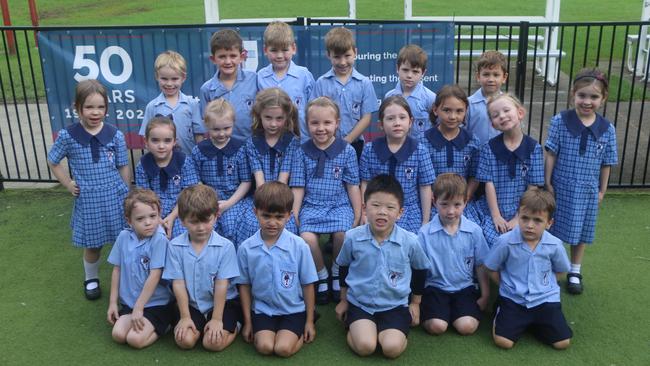St Peter Chanel Catholic Primary School: Back row: Dominic, Harvey, Finley, Jamie, Vincent and Louis. Middle row: Isla, Zoe, Bellyra, Winter, Lily, Bronwyn, Manaia, Cleo and Phoebe. Front row: Logan, Darcy, Tanner, Oscar, Sebastian and Samuel. PHOTO: Supplied