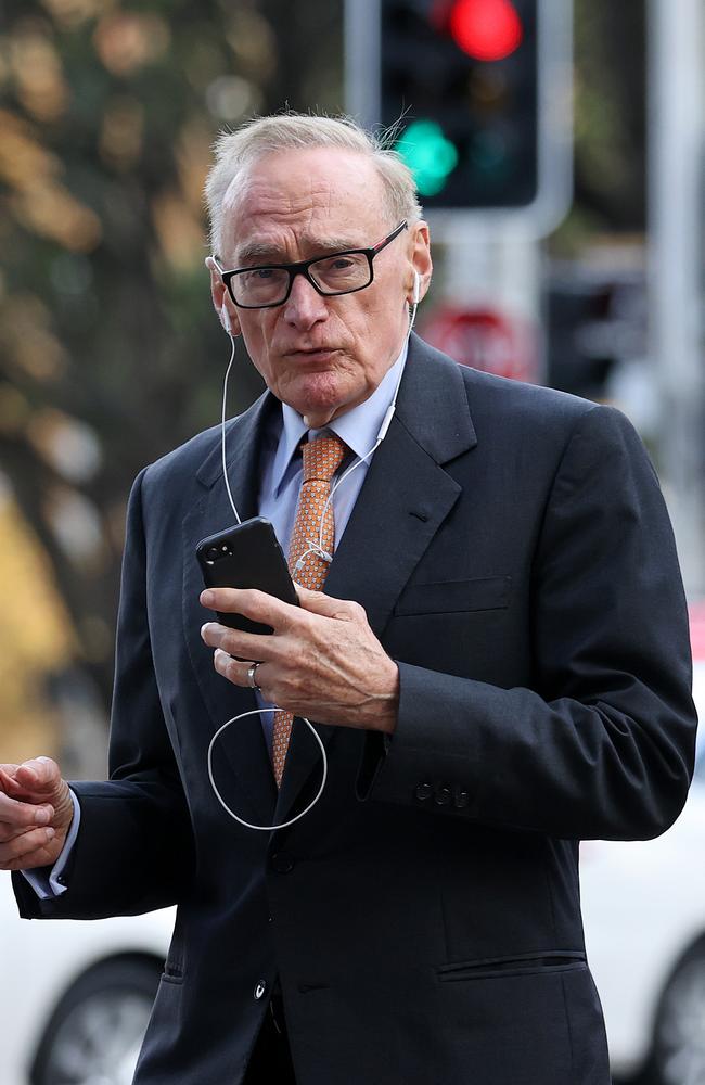 Retired Australian politician Bob Carr. Picture: NCA NewsWire / Dylan Coker