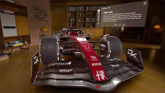 Melbourne-based developer JigSpace has created an app that is designed for marketing teams but everyday people can enjoy as well, viewing a full-sized Formula One race car in their lounge rooms.