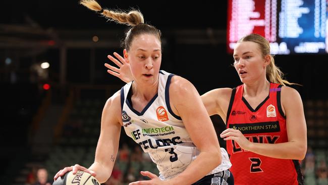 Alex Sharp played her inaugural minutes for United. Picture: Paul Kane/Getty Images.