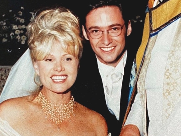 Hugh Jackman and Deborra-Lee Furness on their wedding day in 1996. Picture: Instagram