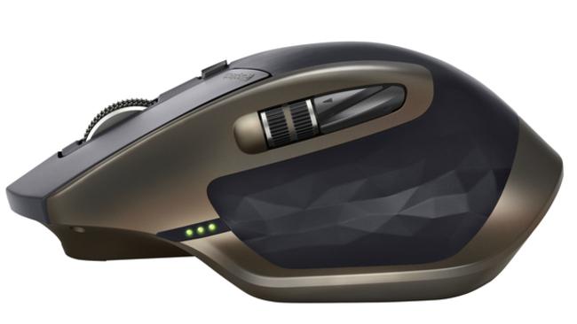 Mastering the mouse ... Logitech’s MX Master mouse features customisable buttons.