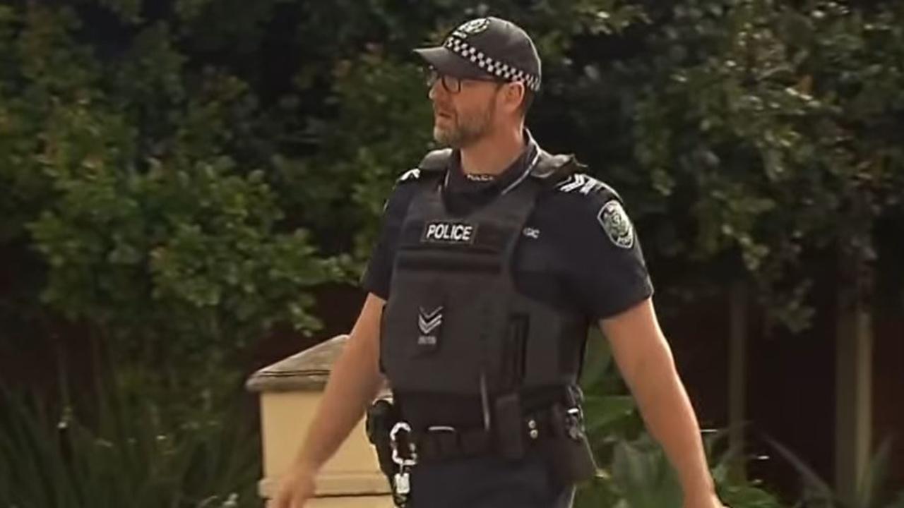 Heavily armed STAR Group officers attended the property. Picture: 7NEWS