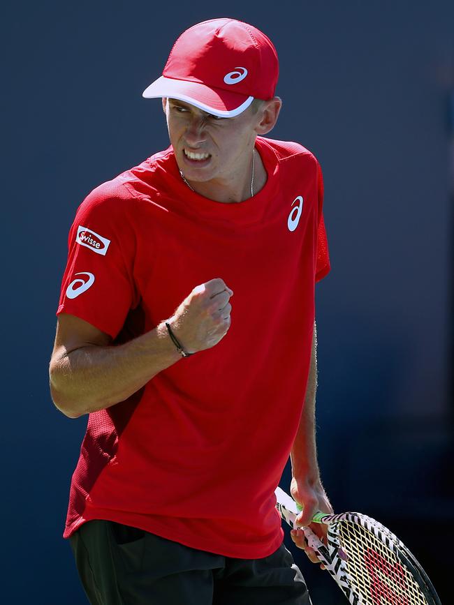 Winner … Alex de Minaur. Picture: Getty Images