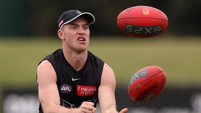 Tom Mitchell has been a quiet achiever for Collingwood this year. Picture: Robert Cianflone/Getty Images