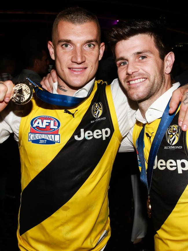 Martin and Cotchin Pic: Anthony Licuria