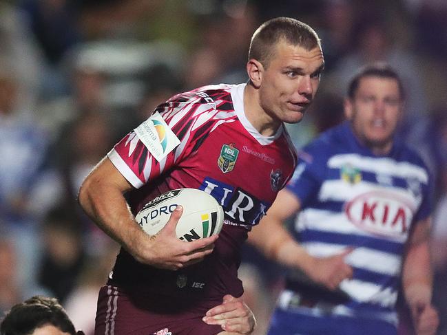 Manly's Tom Trbojevic leads Dom Burke’s SuperCoach side. Picture: Phil Hillyard