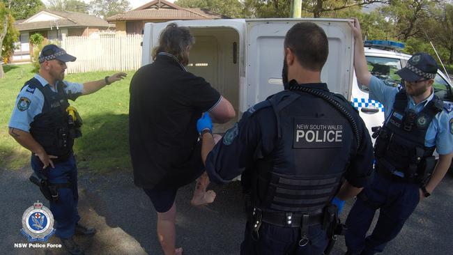 Nathan Michael Duncan was arrested at a New Berrima address. Picture: NSW Police