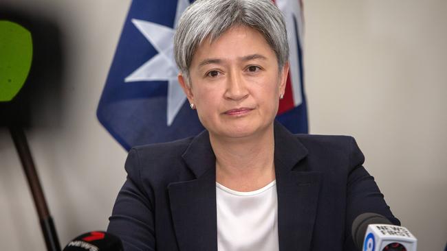 Foreign Minister Penny Wong will fly to Beijing on Tuesday. Picture: Emma Brasier