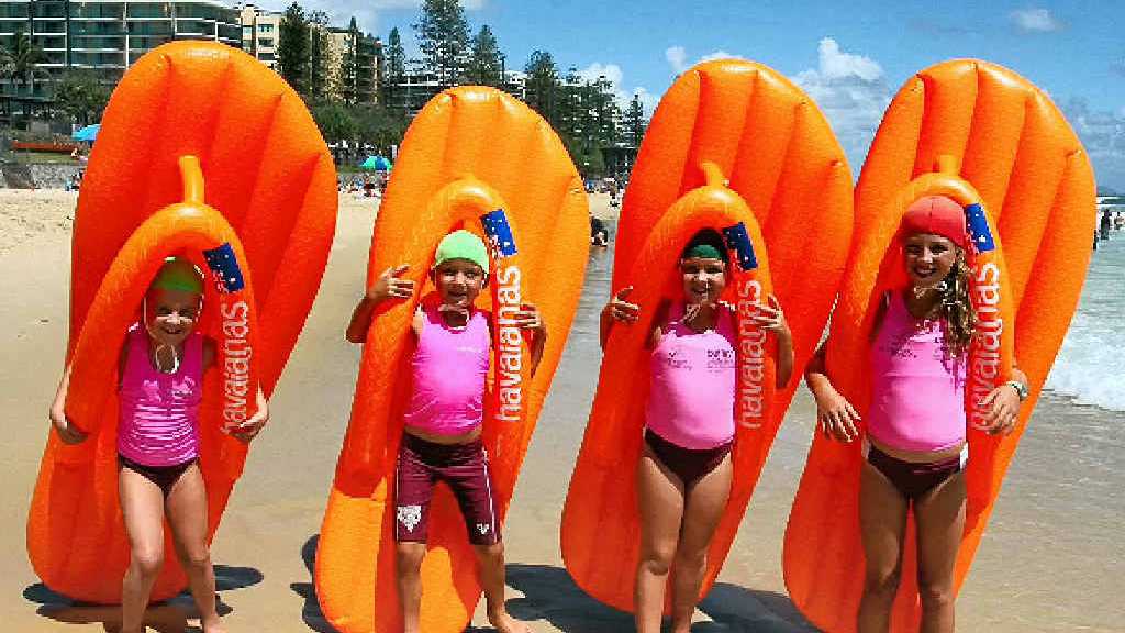 Thong floaters set for record challenge