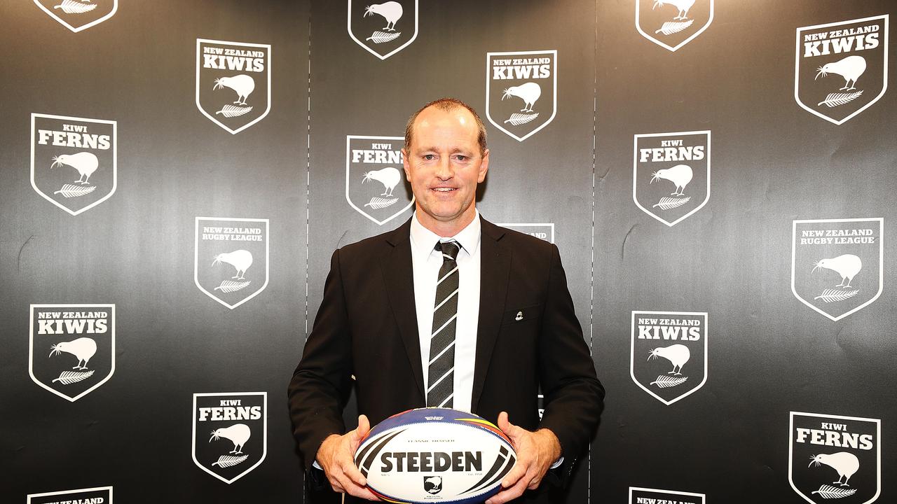 Michael Maguire is unveiled as New Zealand’s new head coach.