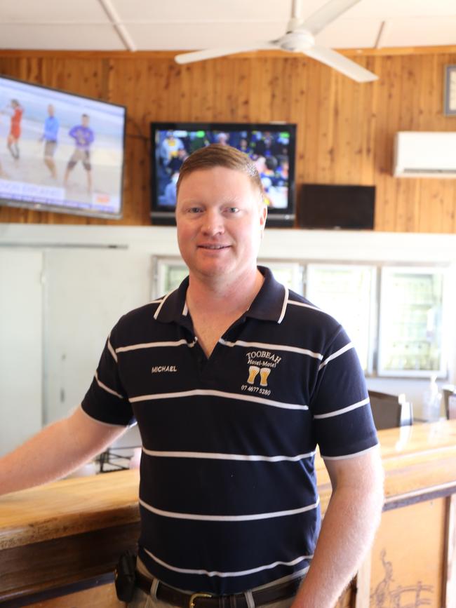 Toobeah Hotel publican Michael Offerdahl.
