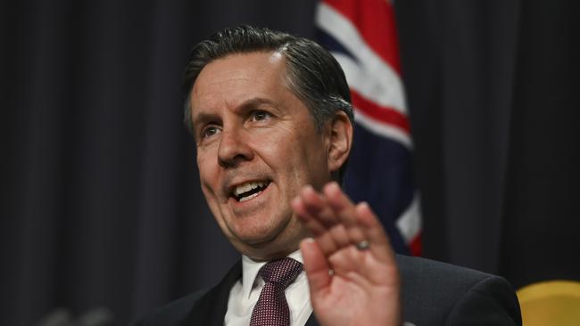 Health Minister Mark Butler said Labor was committed to stamping out vaping. Picture: NCA NewsWire / Martin Ollman
