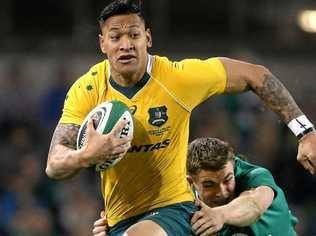 Israel Folau is looking forward to the Global Tens. Picture: Niall Carson