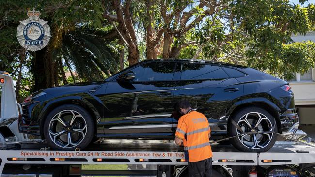 Assets seized by the Australian Federal Police. Picture: AFP