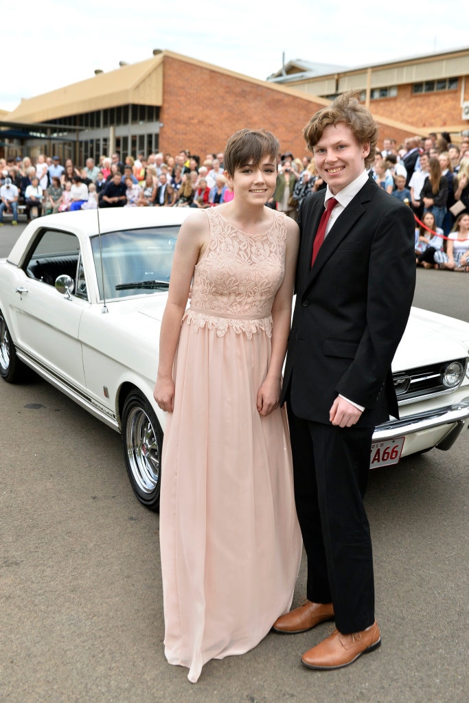 Maddy Andrews and Daniel Rieck at Concordia formal at Redlands campus, Thursday, November 16, 2017. Picture: Kevin Farmer