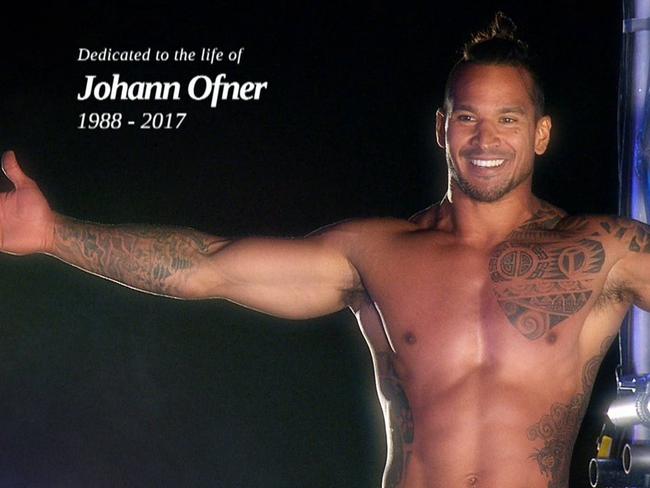 Australian Ninja Warrior remembers Johann Ofner. Picture: Nine