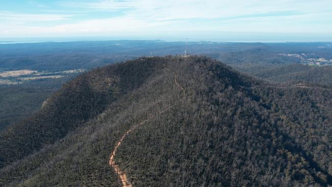 Experts say the tower at Mount Wandera must be better protected for future fires.