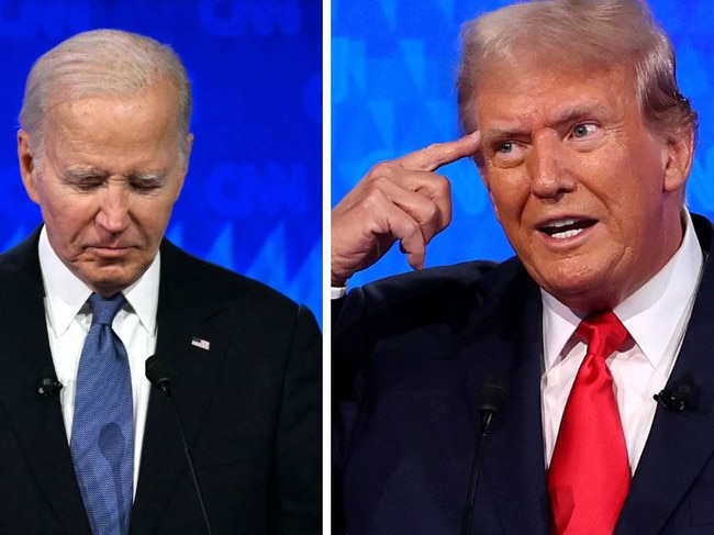 ‘Wipe-out’: Moment Biden became dazed like a deer in headlights