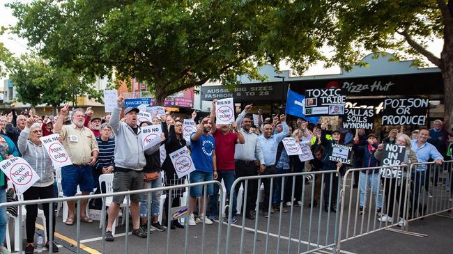 Furious residents have banded together against the proposed plan. Picture: David Mullins