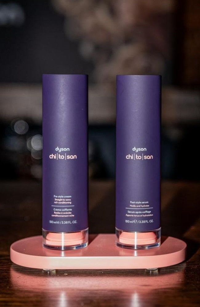 Dyson's new hair care range, called Chitosan, is quite a swerve.