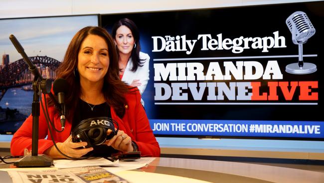 The principal appeared on The Daily Telegraph’s online radio show Miranda Live.