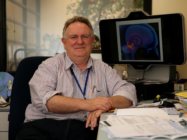 Professional warning ... Dr Kenneth Nunn, pictured at Westmead Childrens Hospital, speaking about the use of antidepressants on children.