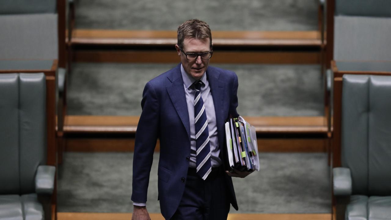 Attorney-General Christian Porter says the new industrial laws will help businesses and jobs survive. Picture: Sean Davey