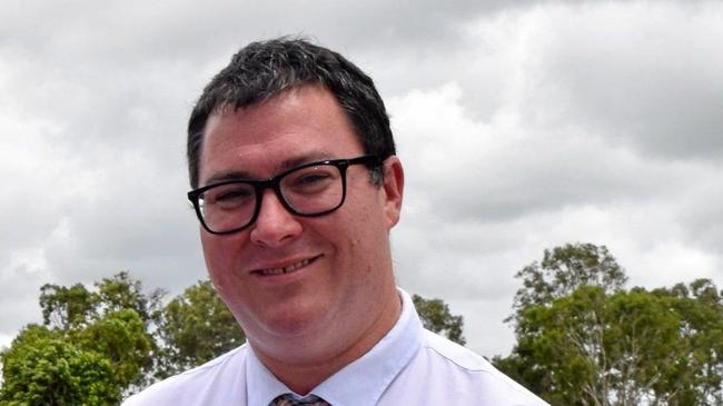 Member for Dawson George Christensen spoke about the fires in Federal Parliament today. Picture: Monique Preston