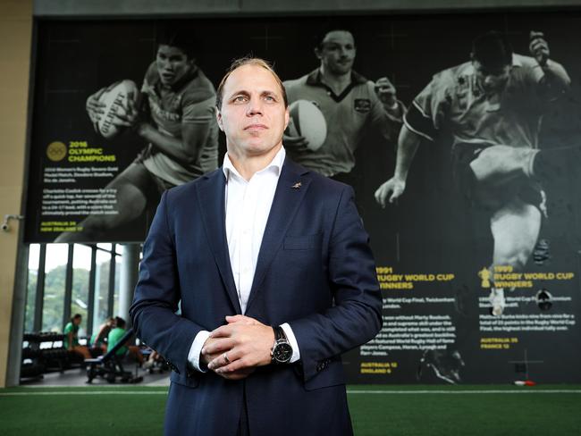 Rugby Australia chief executive Phil Waugh. Picture: Tim Hunter.