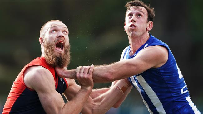 Goldy’s work has helped pave the way for the likes of Melbourne star Max Gawn. Picture: AAP