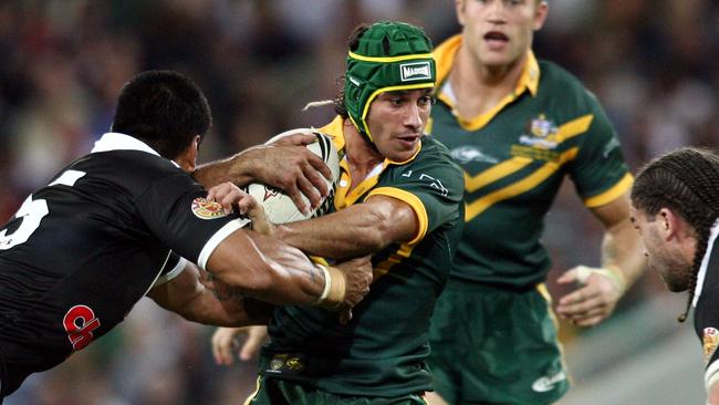 The 2006 Tri Nations was Thurston’s first big moment in green and gold. Adam Head.