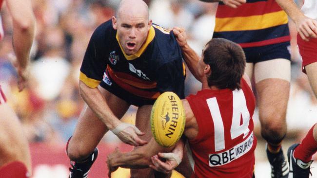 Could Andrew Jarman find his way into the Australian football Hall of Fame in 2020? Picture: Ray Titus.