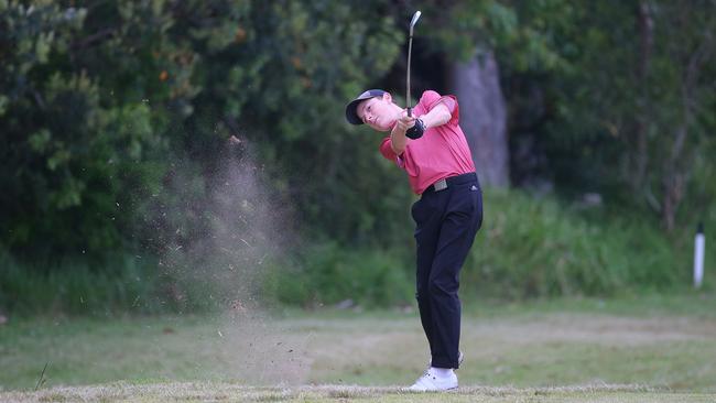 Sam Cascio of the Illawarra Pennant team. Photo: David Tease | Golf NSW