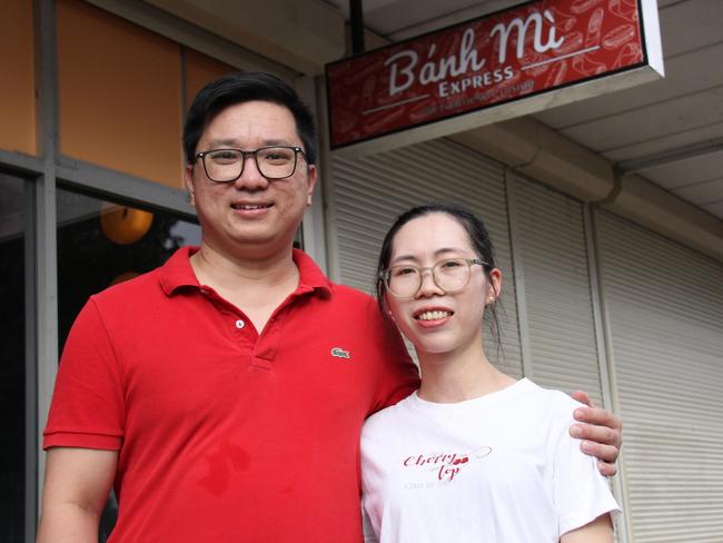 Jeff and Rosie Nyugen are bringing a taste of Vietnam to Alice Springs when their new shop Banh Mi express opens in February, 2025. Picture: Gera Kazakov