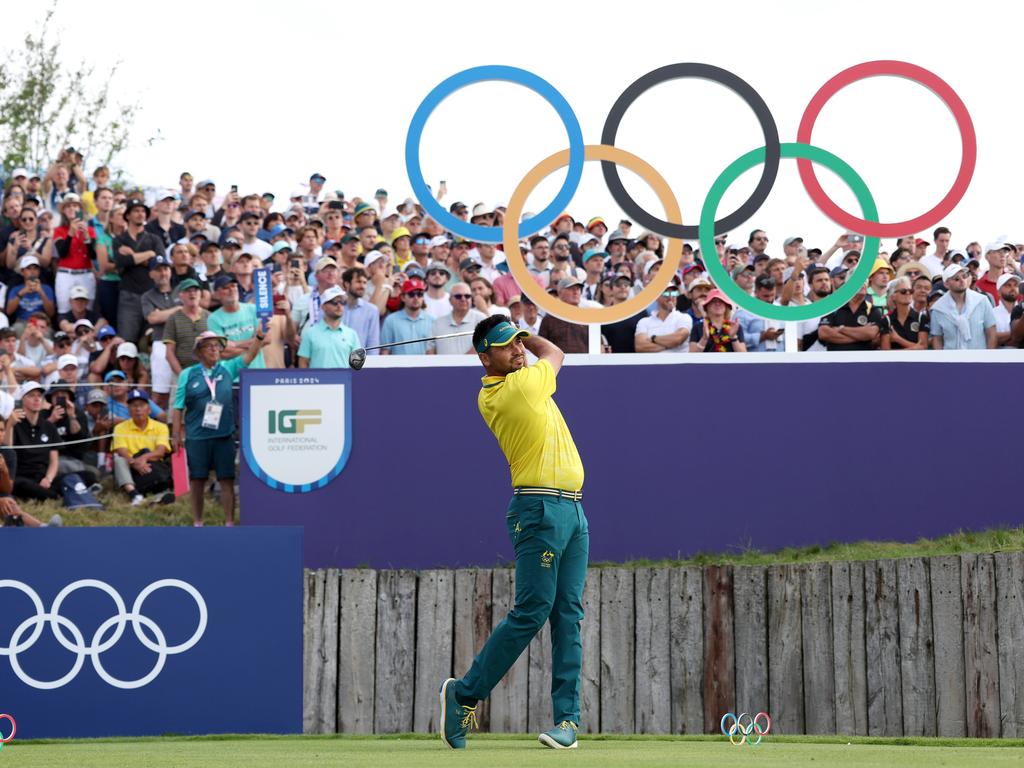 Jason Day has ‘never felt that much nerves’ as representing Australia at the 2024 Paris Olympics. Picture: Kevin C. Cox/Getty Images