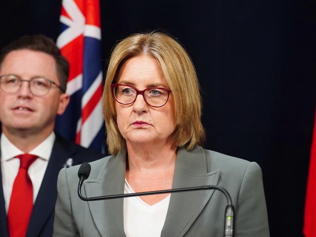 Victorian Premier Jacinta Allan wants to target ‘waste, inefficiency and duplication’. Picture: NewsWire / Luis Enrique Ascui