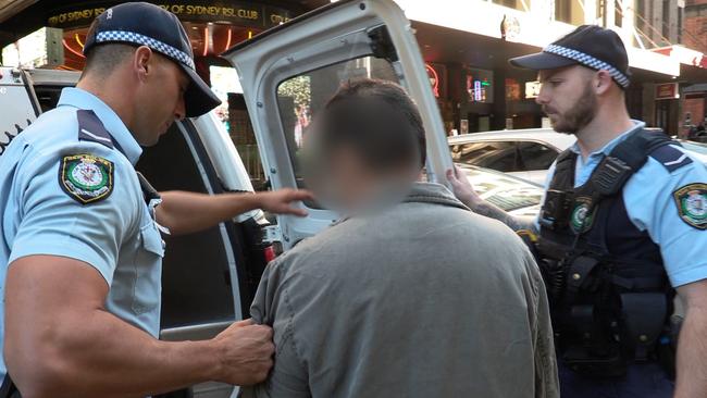 The 53-year-old man was arrested at a unit on George St, Sydney. NSW: Police