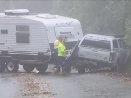 Fury at driver’s ‘entitled’ wet road act