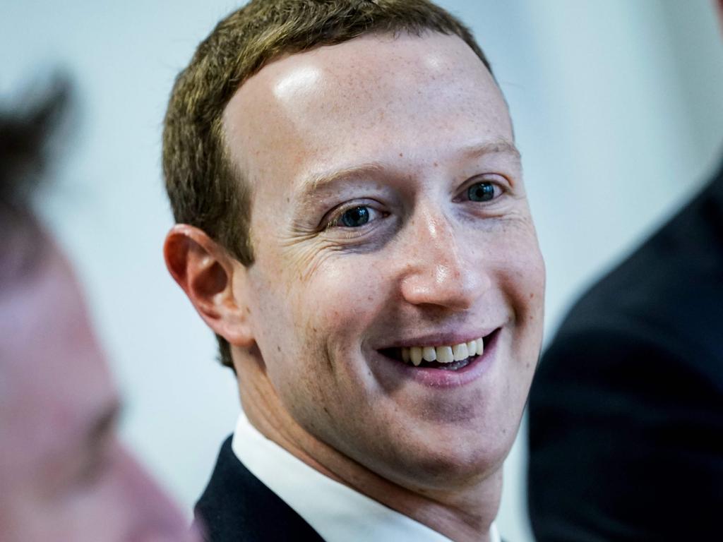 Facebook founder and CEO Mark Zuckerberg. Picture: AFP