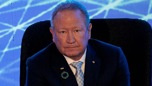 Andrew Forrest has identified North America as a key market for FFI. Picture: AFP