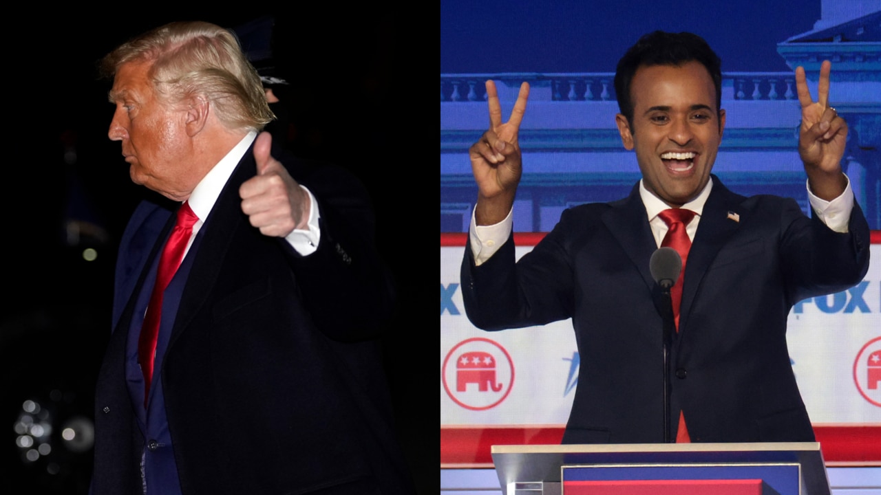 'He'd be very good': Donald Trump open to Vivek Ramaswamy as 2024 running mate