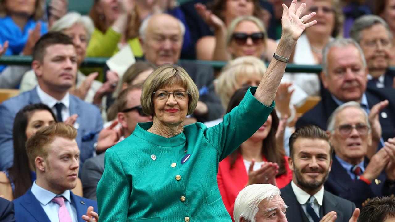 Margaret Court won’t present the trophy at the Australian Open. Picture: Getty Images