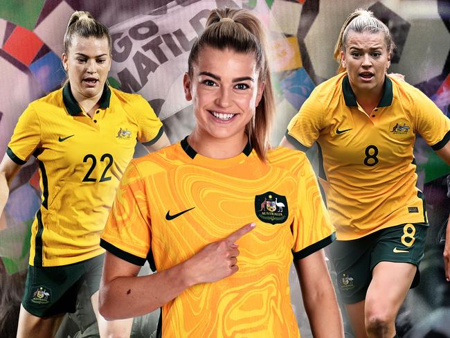 The 21-year-old Charli Grant is representing Australia in a global marketing campaign alongside football greats like Alex Popp, Eugenie Le Sommer and Fridolina Rolfo.