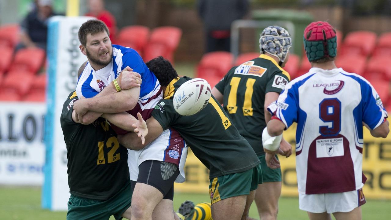 TRL Grand Final, Wattles vs Dalby Diehards. Sunday, Sep 27, 2015. Photo Nev Madsen / The Chronicle