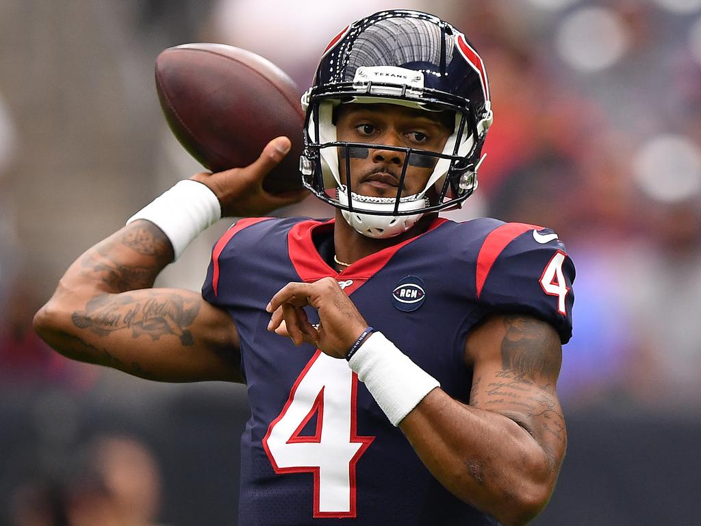 Deshaun Watson during his time with the Houston Texans. Picture: Mark Brown/Getty Images